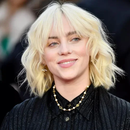 Billie Eilish Butterfly Haircut