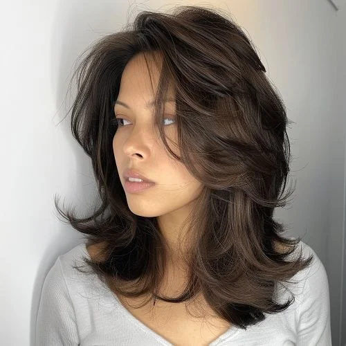 Butterfly Haircut with Light Layers