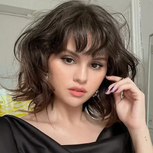 Selena Gomez Butterfly Haircut