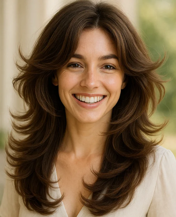 Voluminous and Bouncy Look